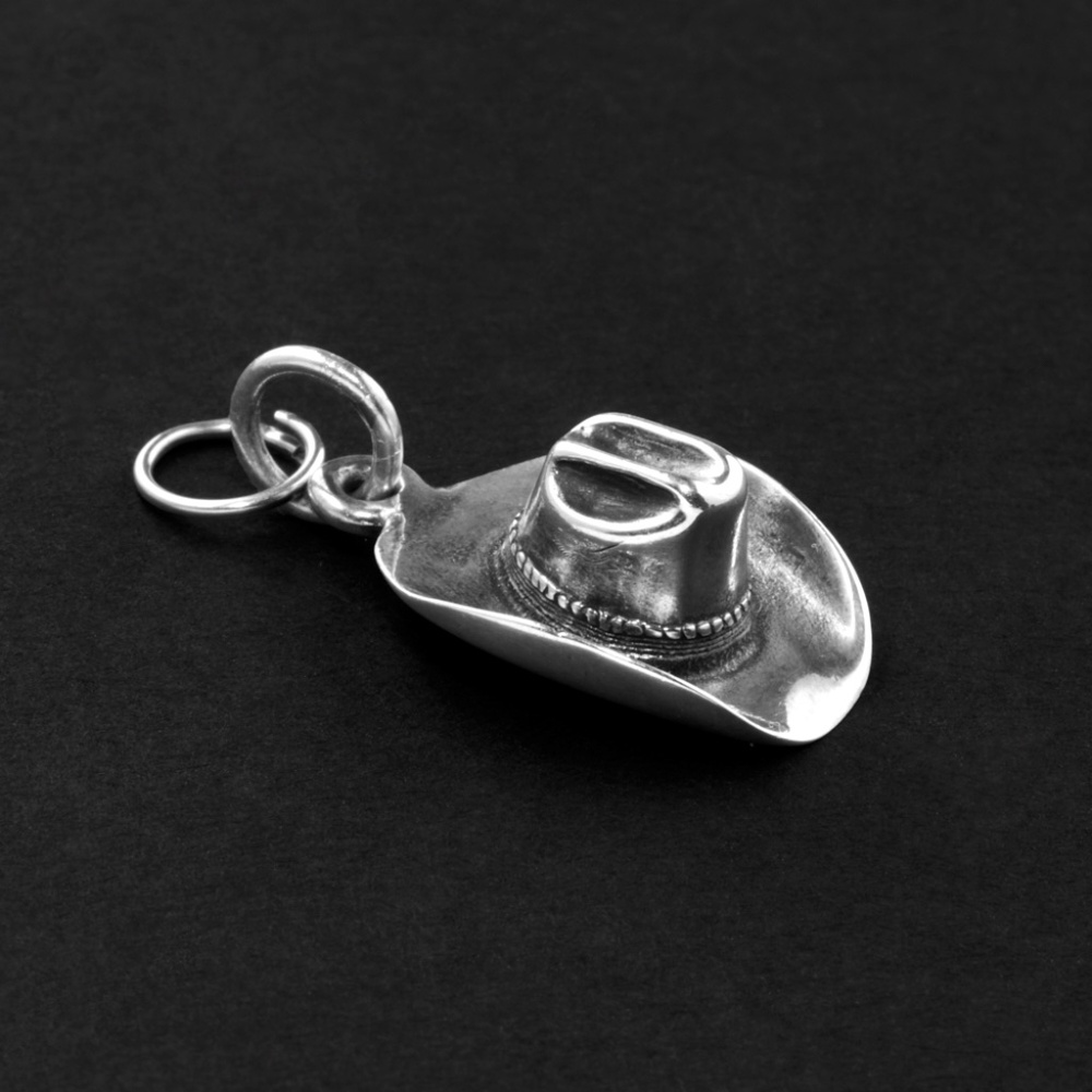 Retired (Large) James Avery Cowboy Hat Charm